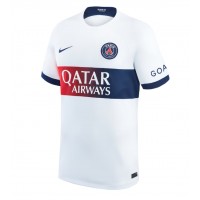 Dres Paris Saint-Germain Manuel Ugarte #4 Gostujuci 2023-24 Kratak Rukav